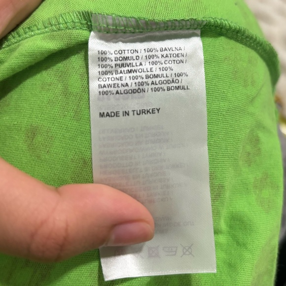 NWT THE RAGGED PRIEST Women’s Green Daisy Print Mini Dress - Picture 13 of 16